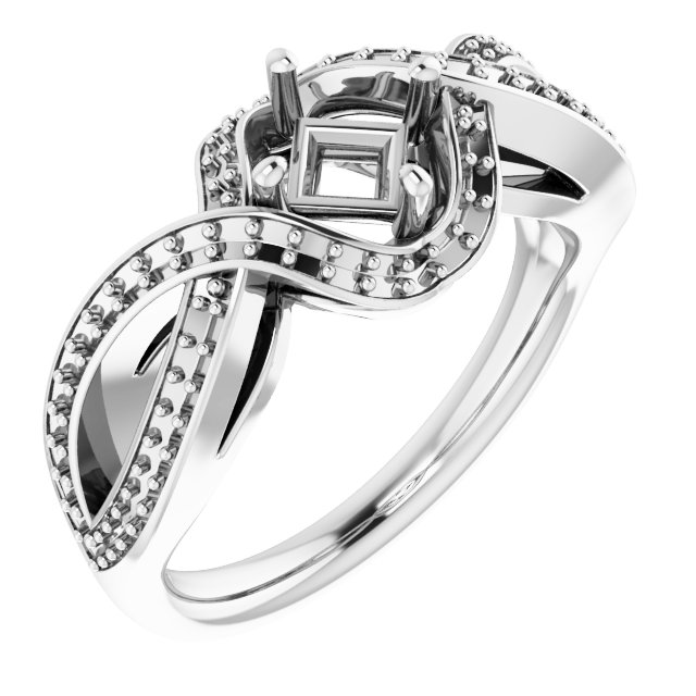 14k White Gold