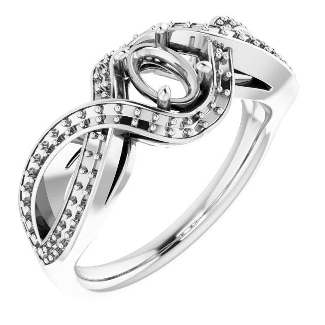 14k White Gold
