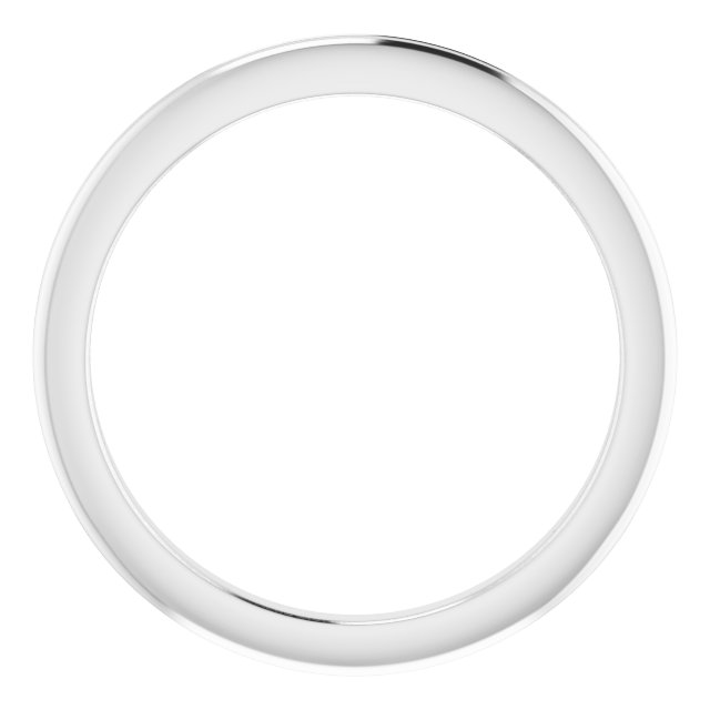 14K White Matching Band-2