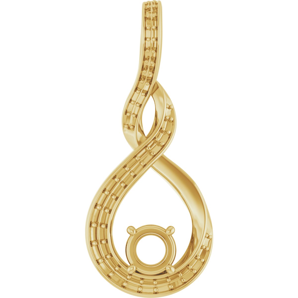 Infinity-Inspired Pendant