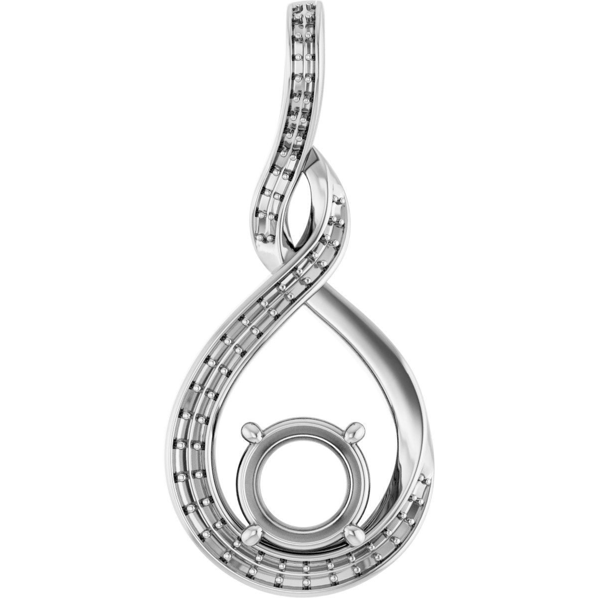 Infinity-Inspired Pendant