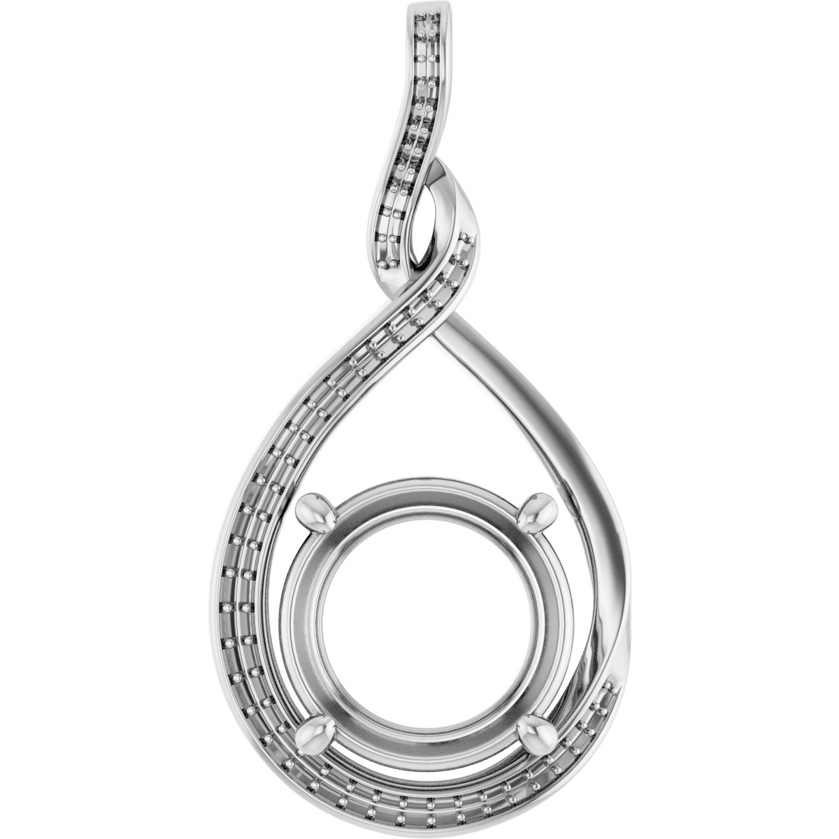 Infinity-Inspired Pendant