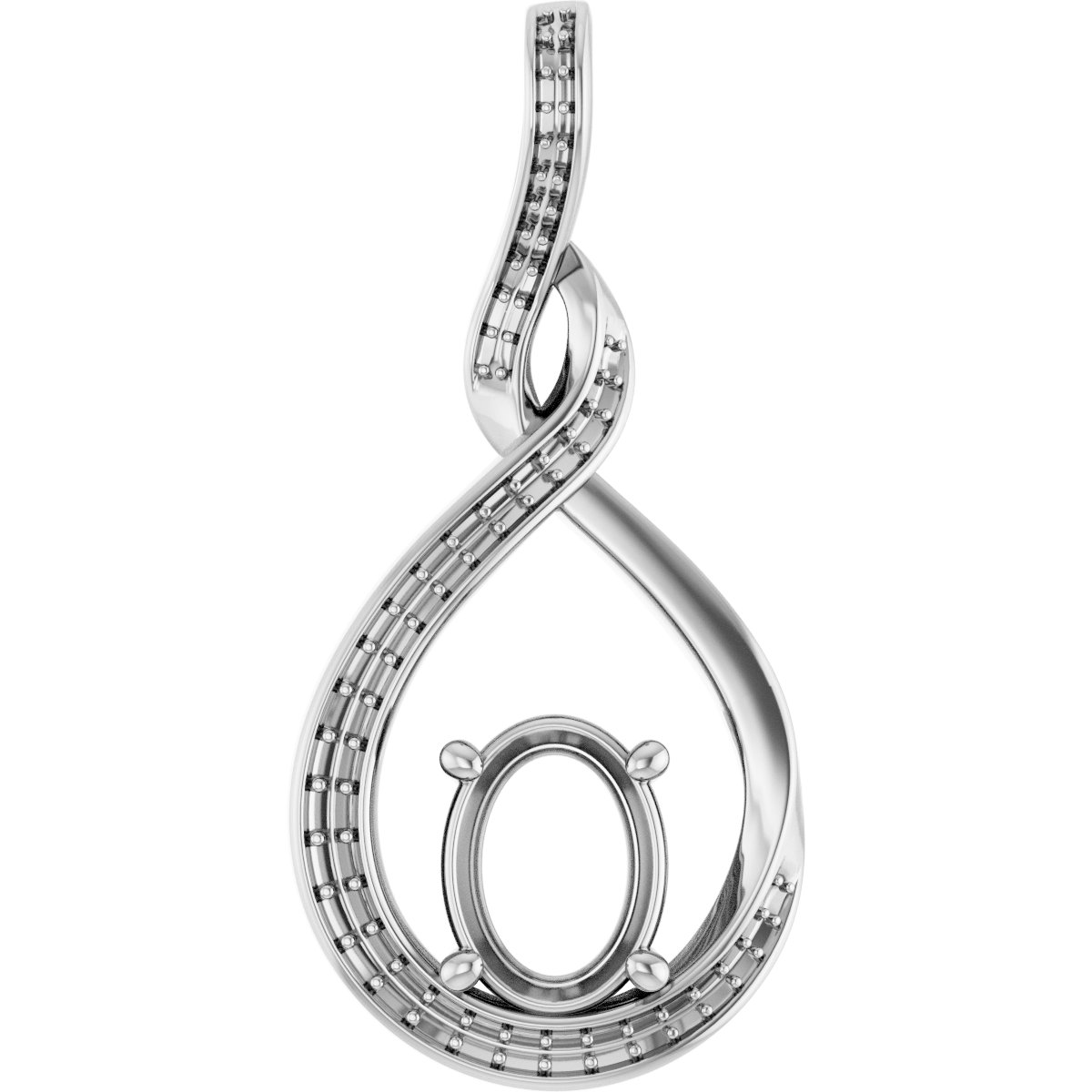 Infinity-Inspired Pendant