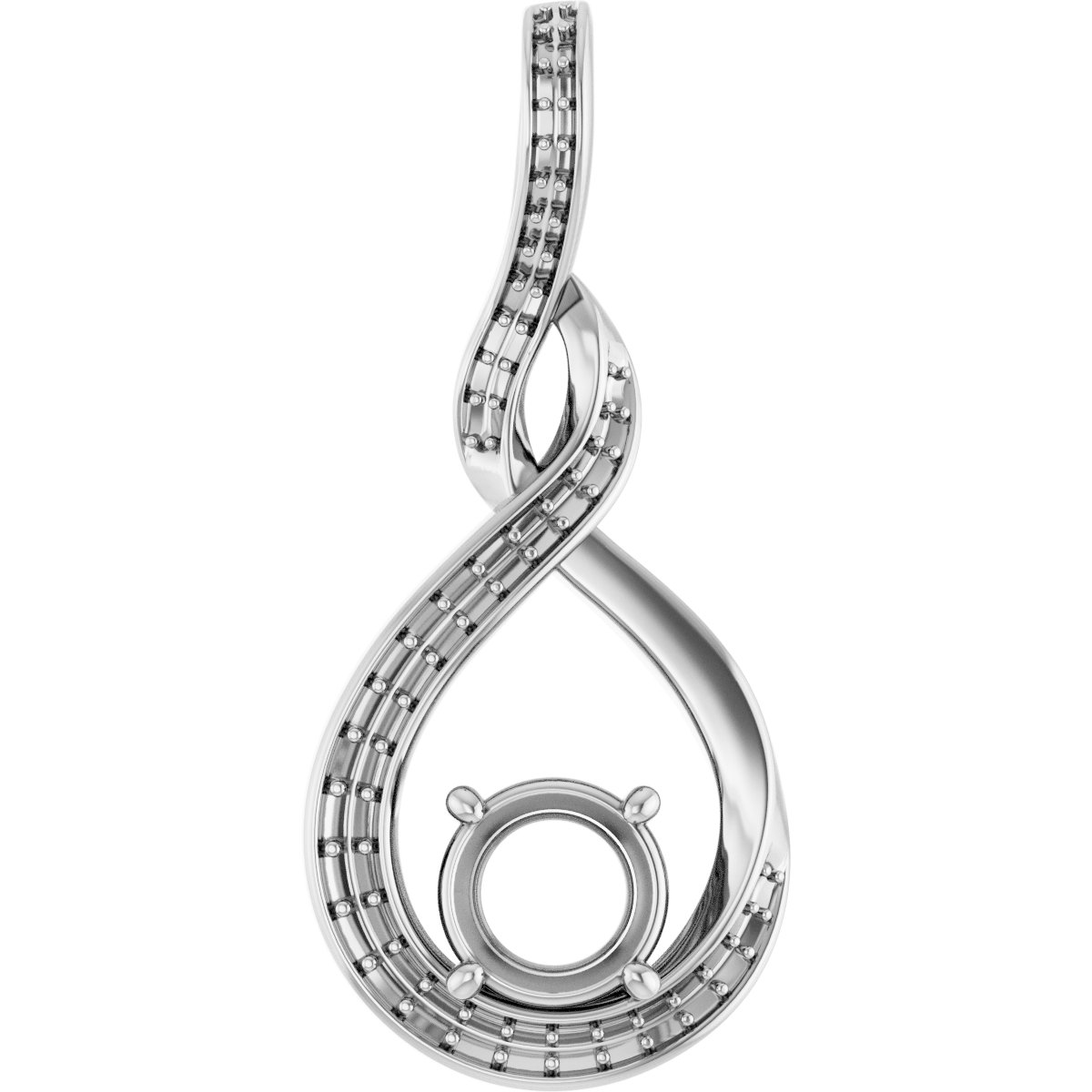 Infinity-Inspired Pendant