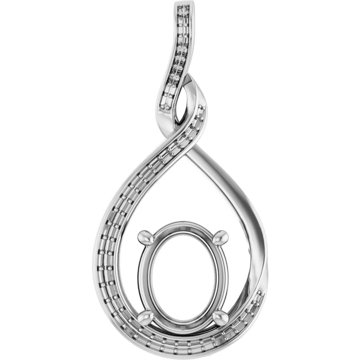 Infinity-Inspired Pendant