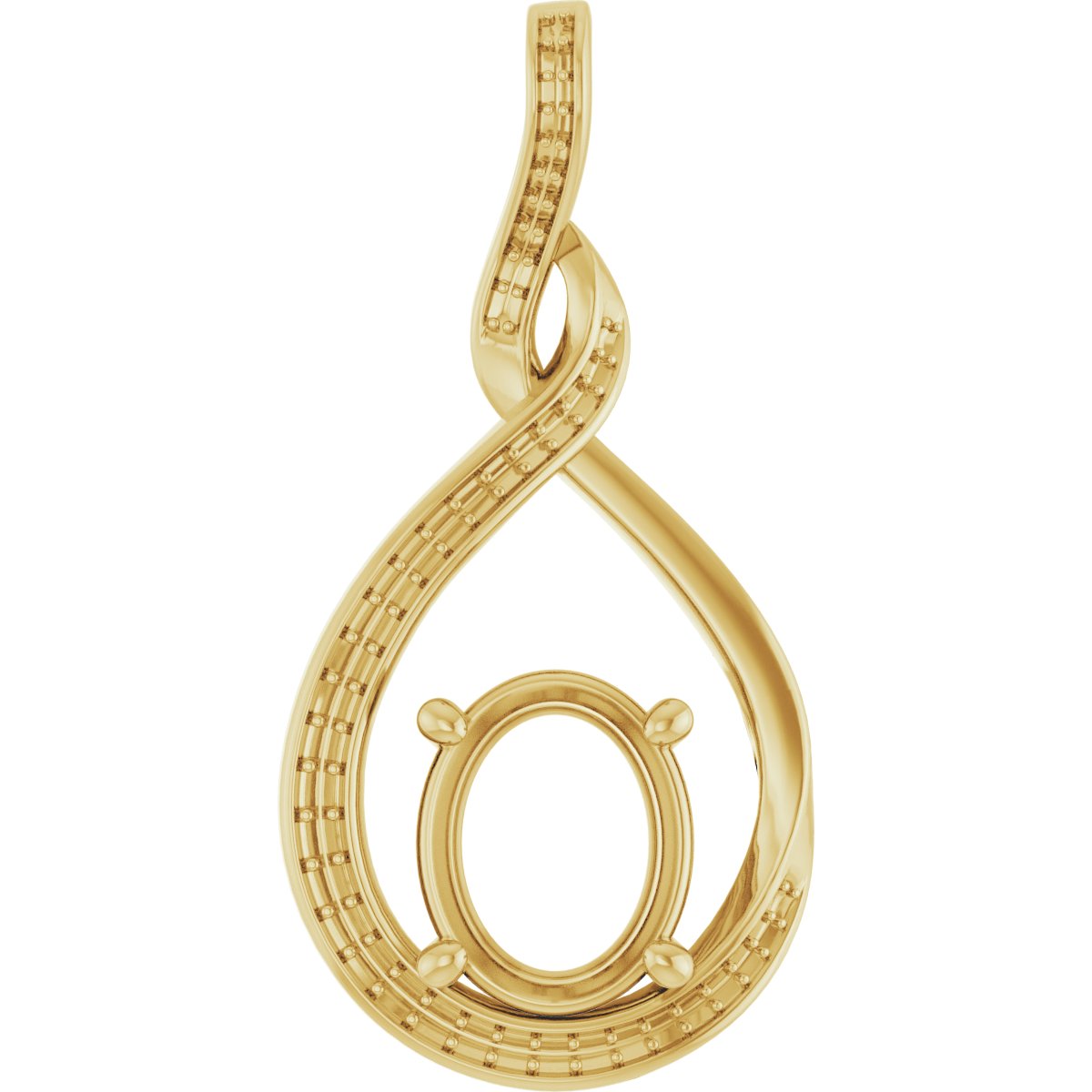 Infinity-Inspired Pendant