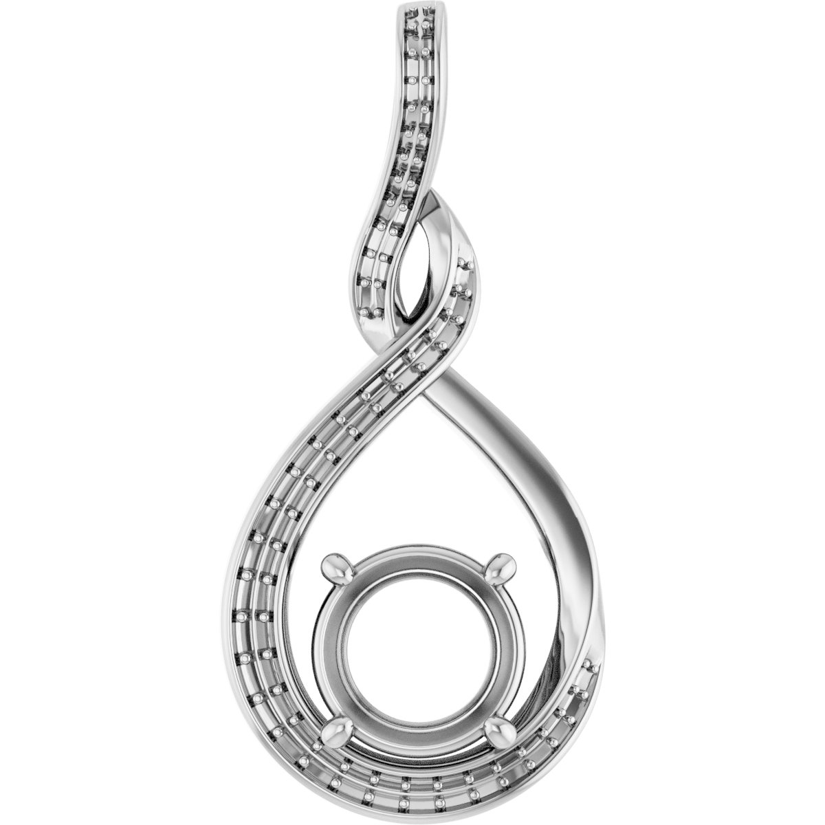 Infinity-Inspired Pendant