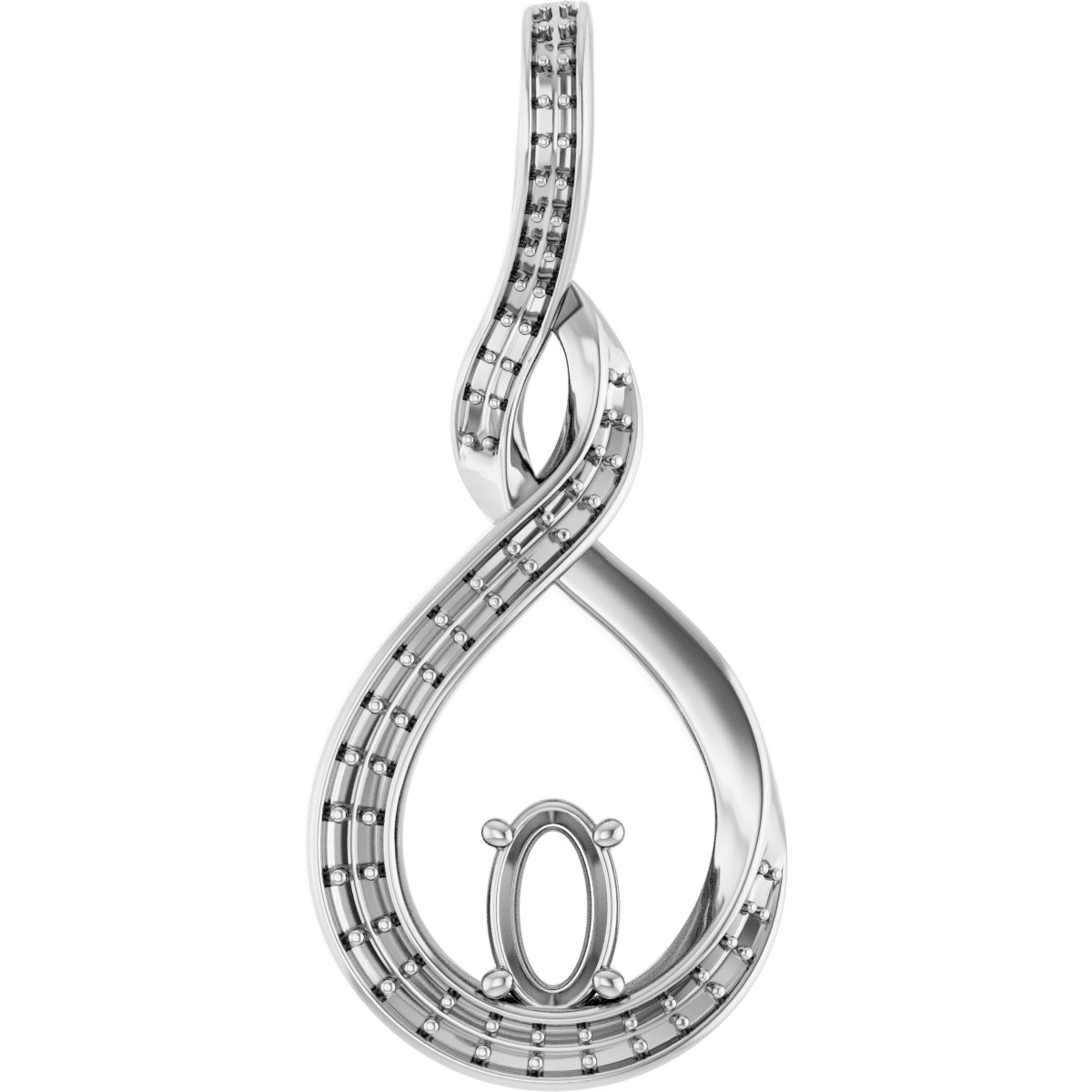 Infinity-Inspired Pendant
