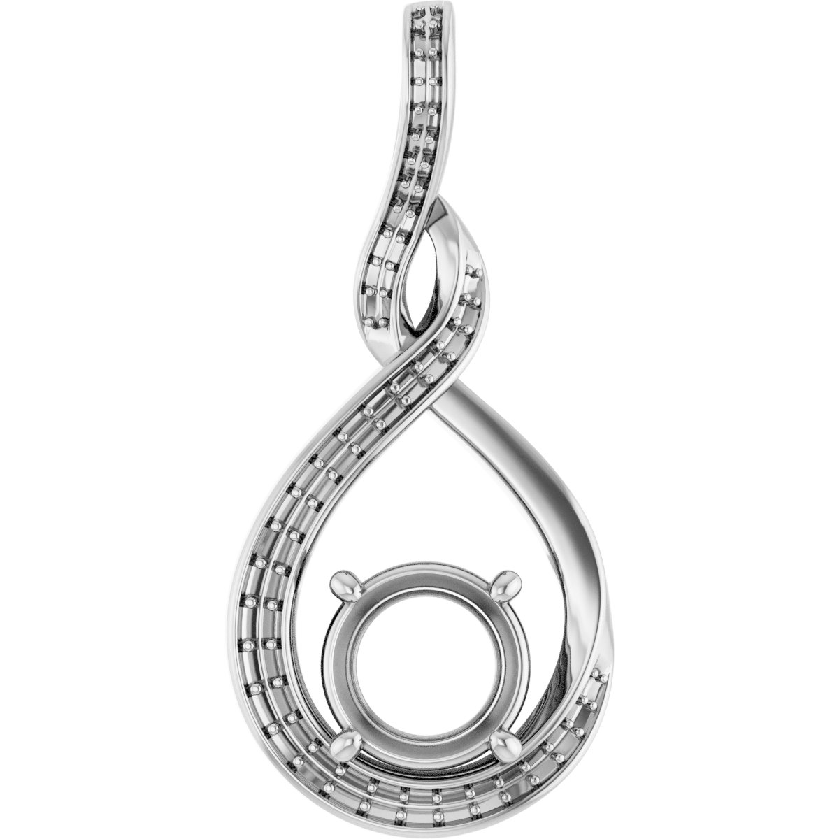 Infinity-Inspired Pendant