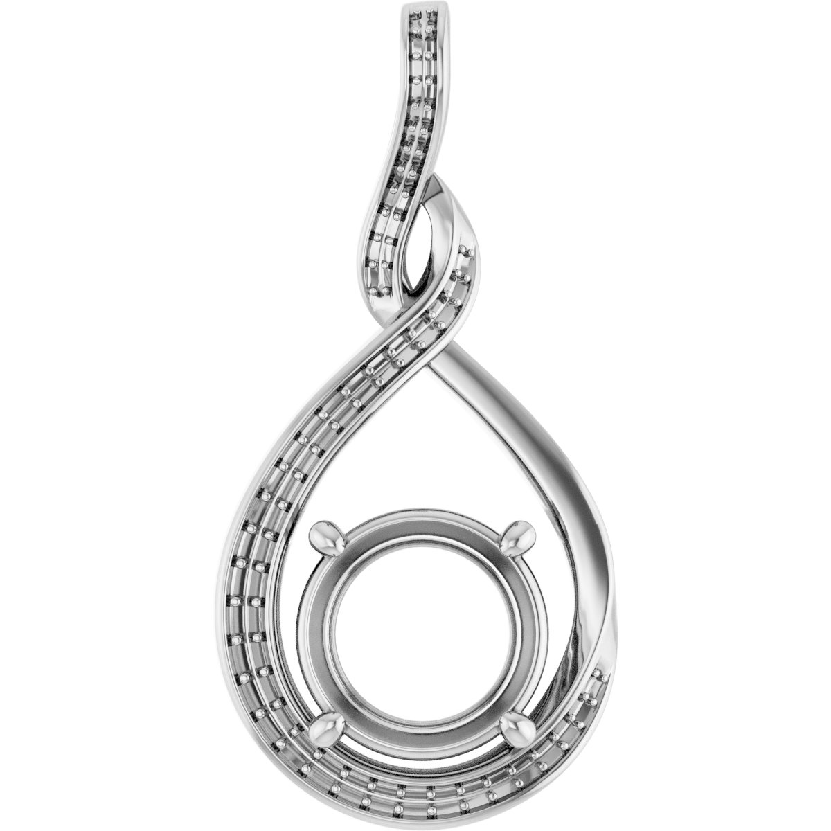 Infinity-Inspired Pendant