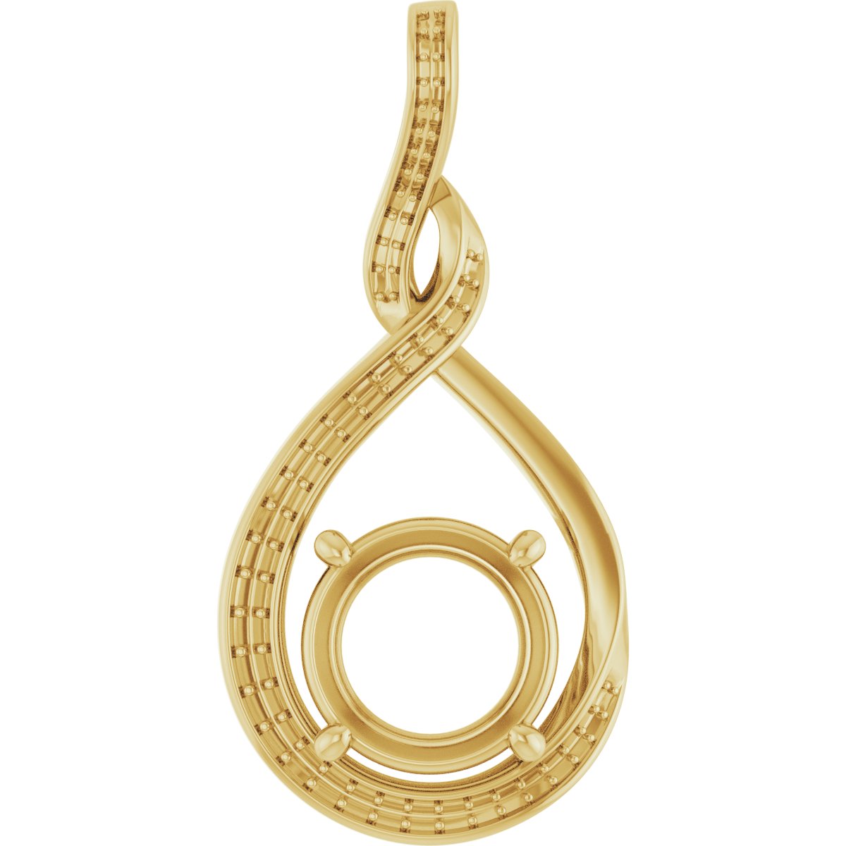 Infinity-Inspired Pendant