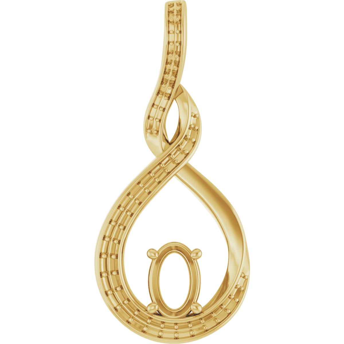 Infinity-Inspired Pendant