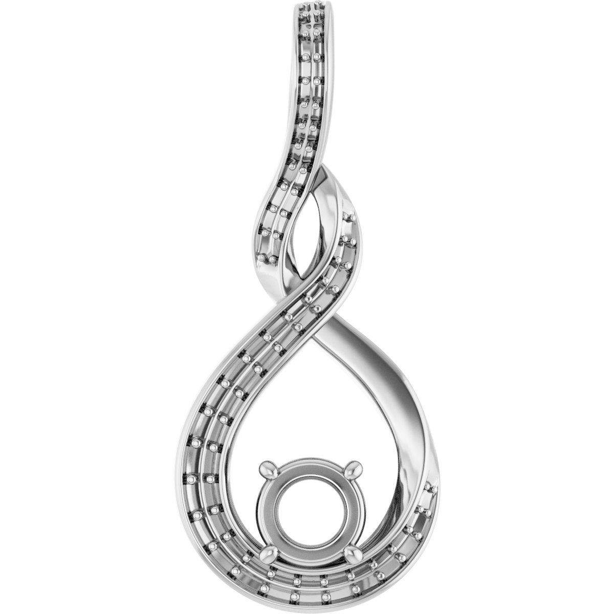Infinity-Inspired Pendant
