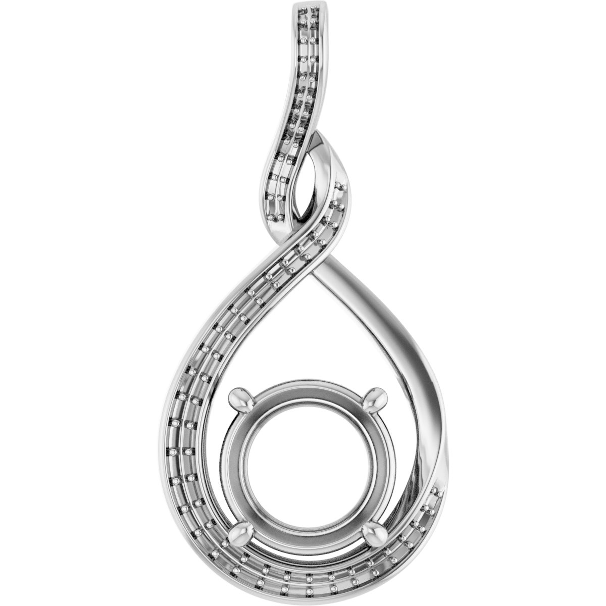 Infinity-Inspired Pendant