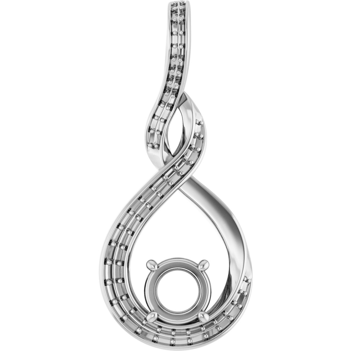 Infinity-Inspired Pendant