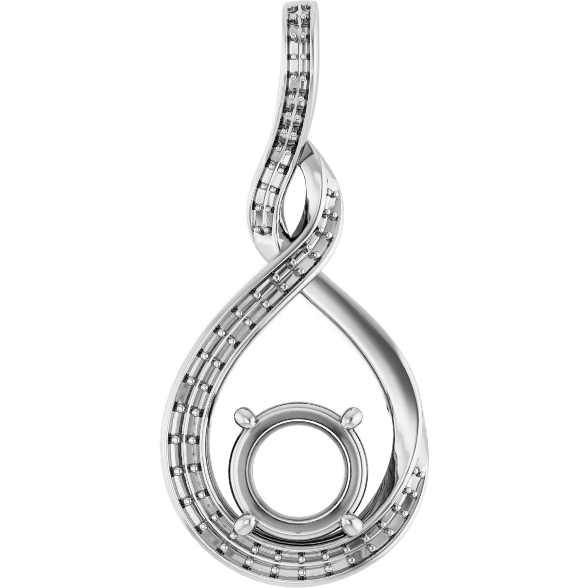 Infinity-Inspired Pendant