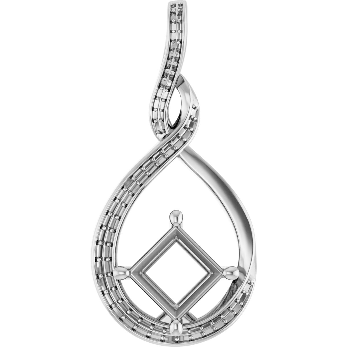 Infinity-Inspired Pendant