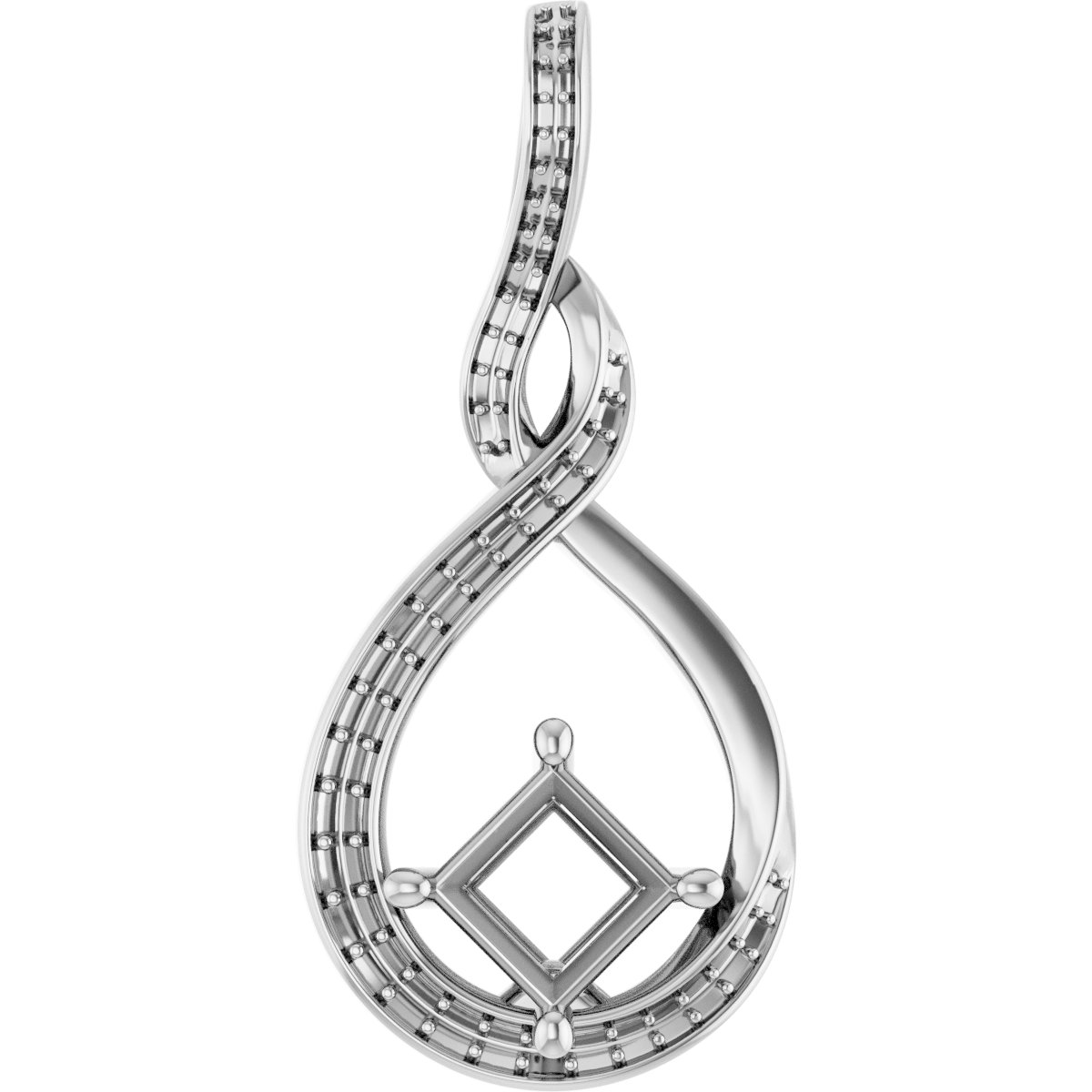 Infinity-Inspired Pendant