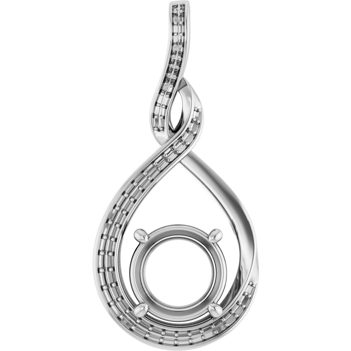 Infinity-Inspired Pendant