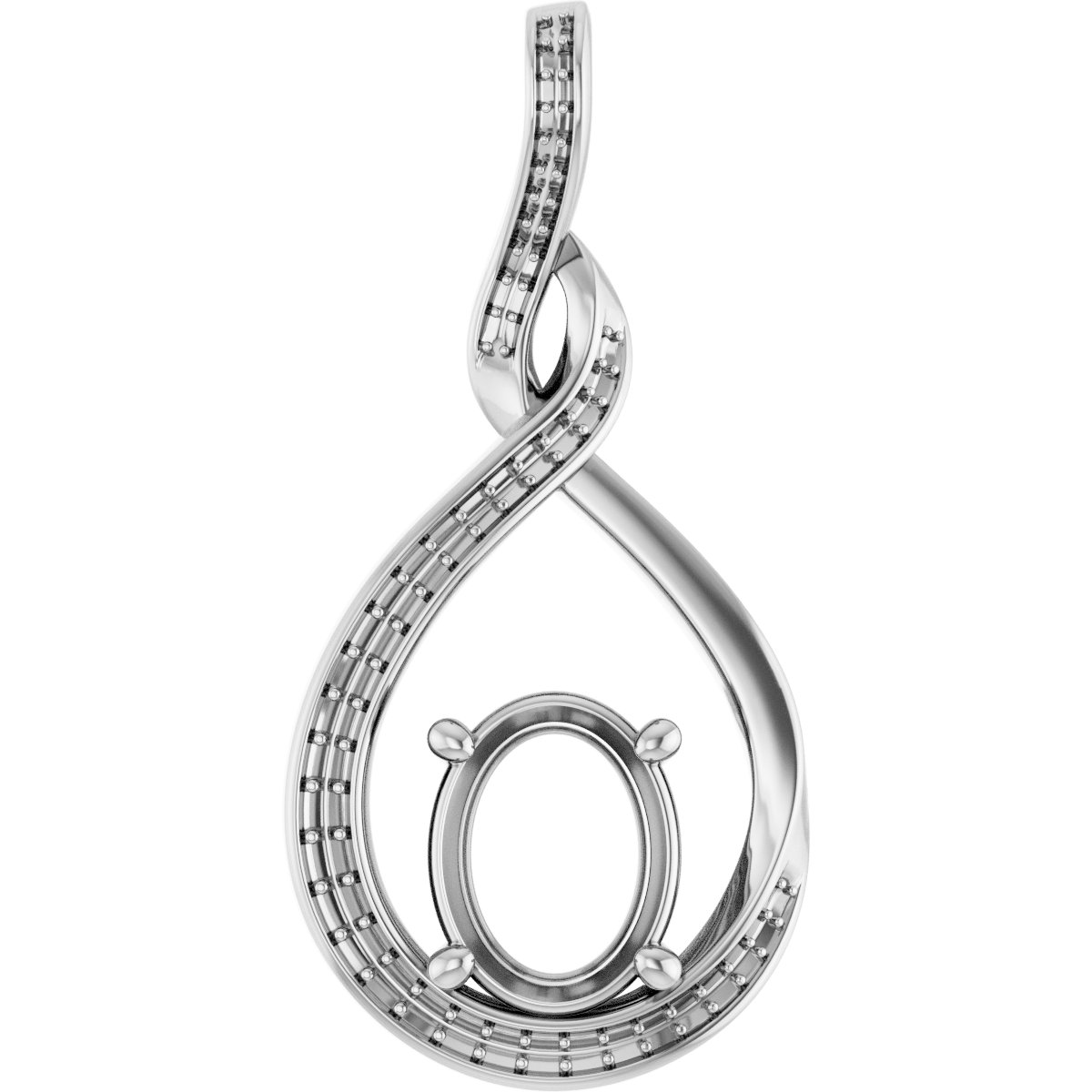 Infinity-Inspired Pendant
