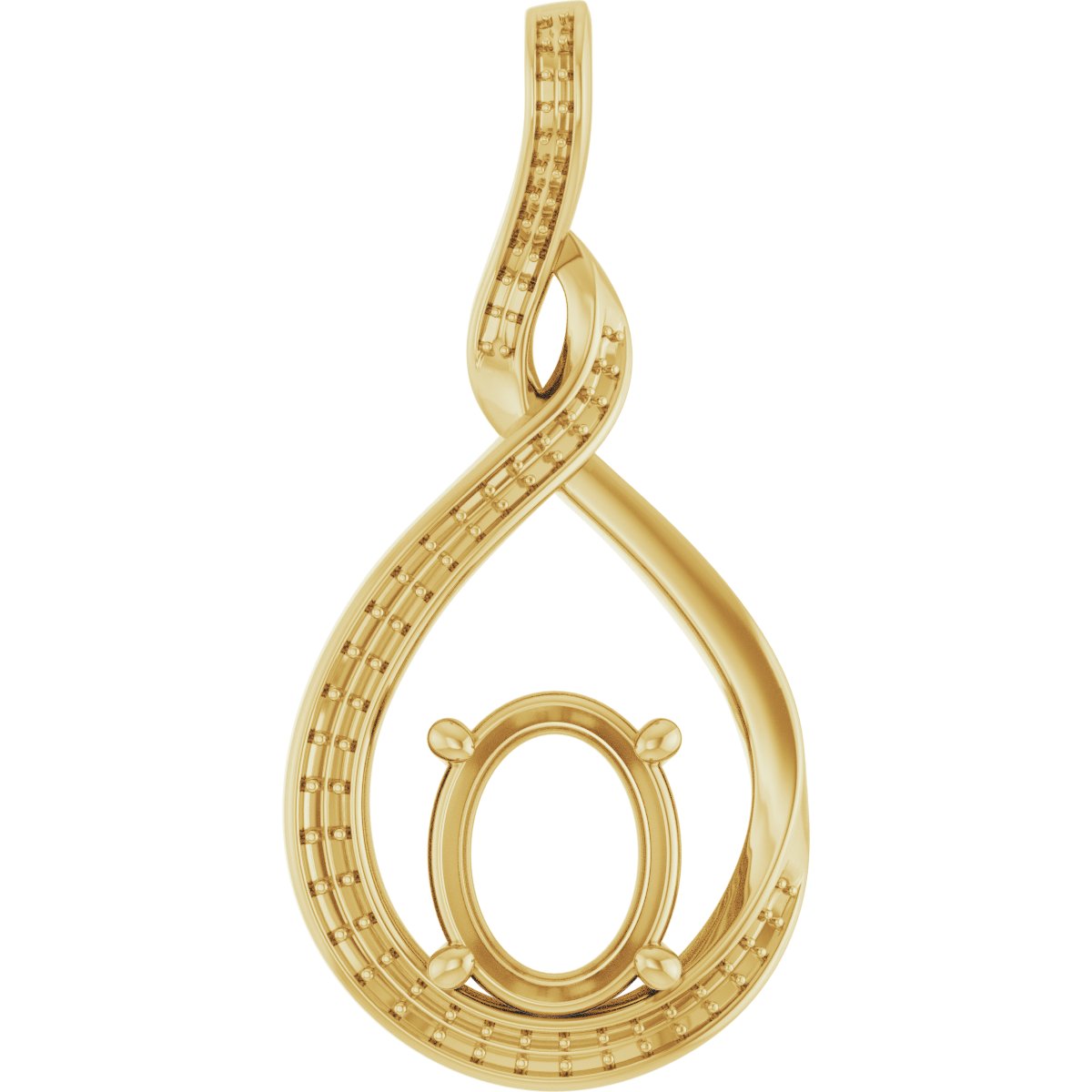 Infinity-Inspired Pendant