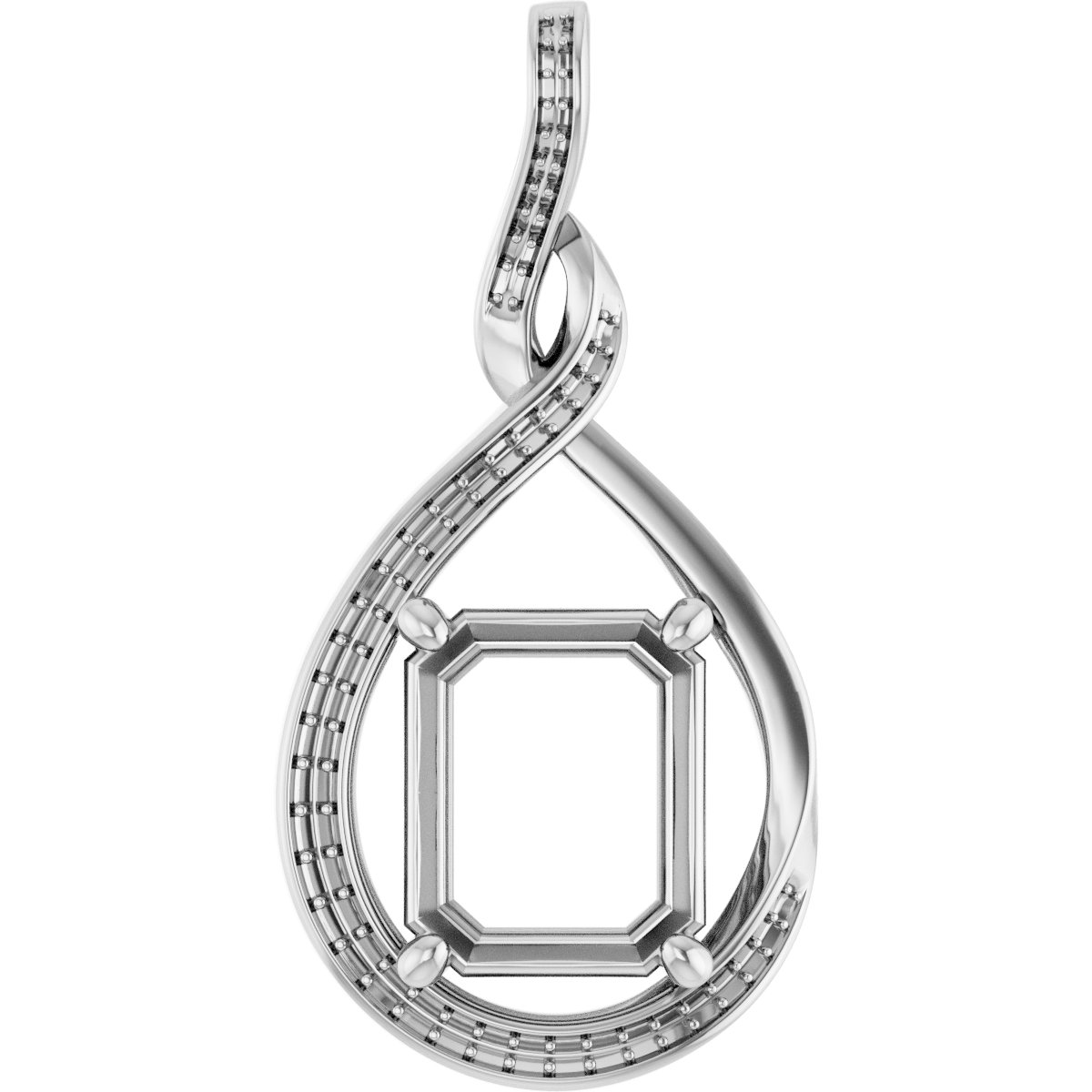 Infinity-Inspired Pendant