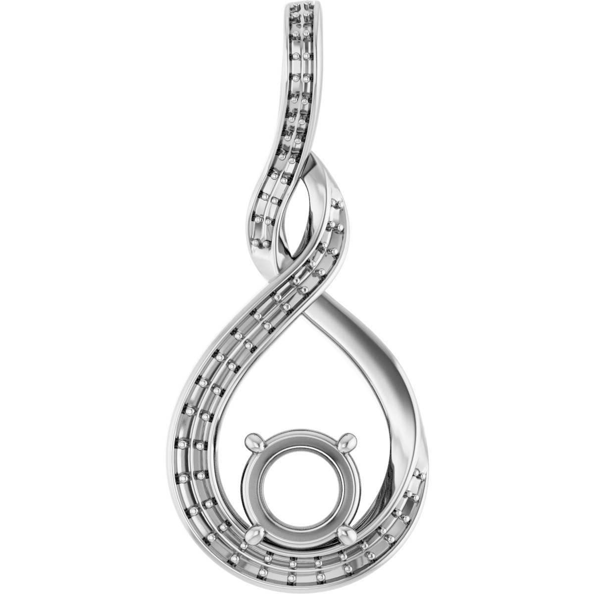Infinity-Inspired Pendant