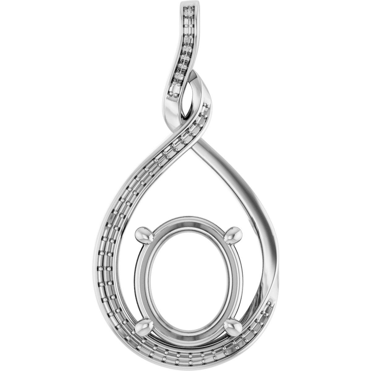 Infinity-Inspired Pendant