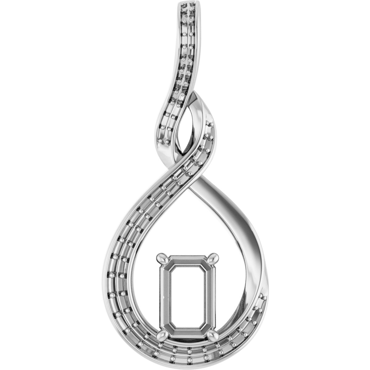 Infinity-Inspired Pendant