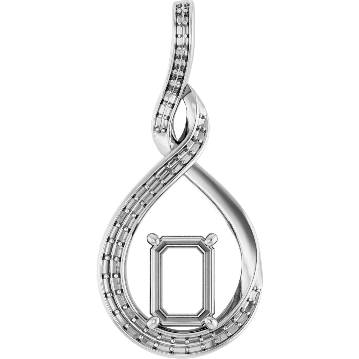 Infinity-Inspired Pendant