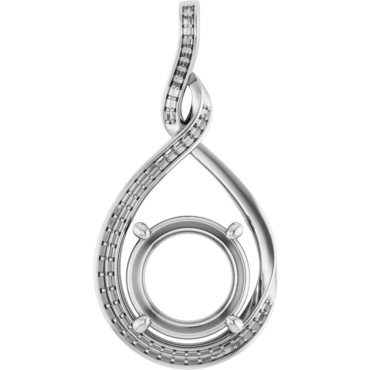 Infinity-Inspired Pendant
