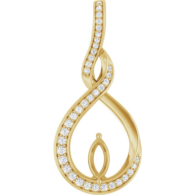 14k Yellow Gold