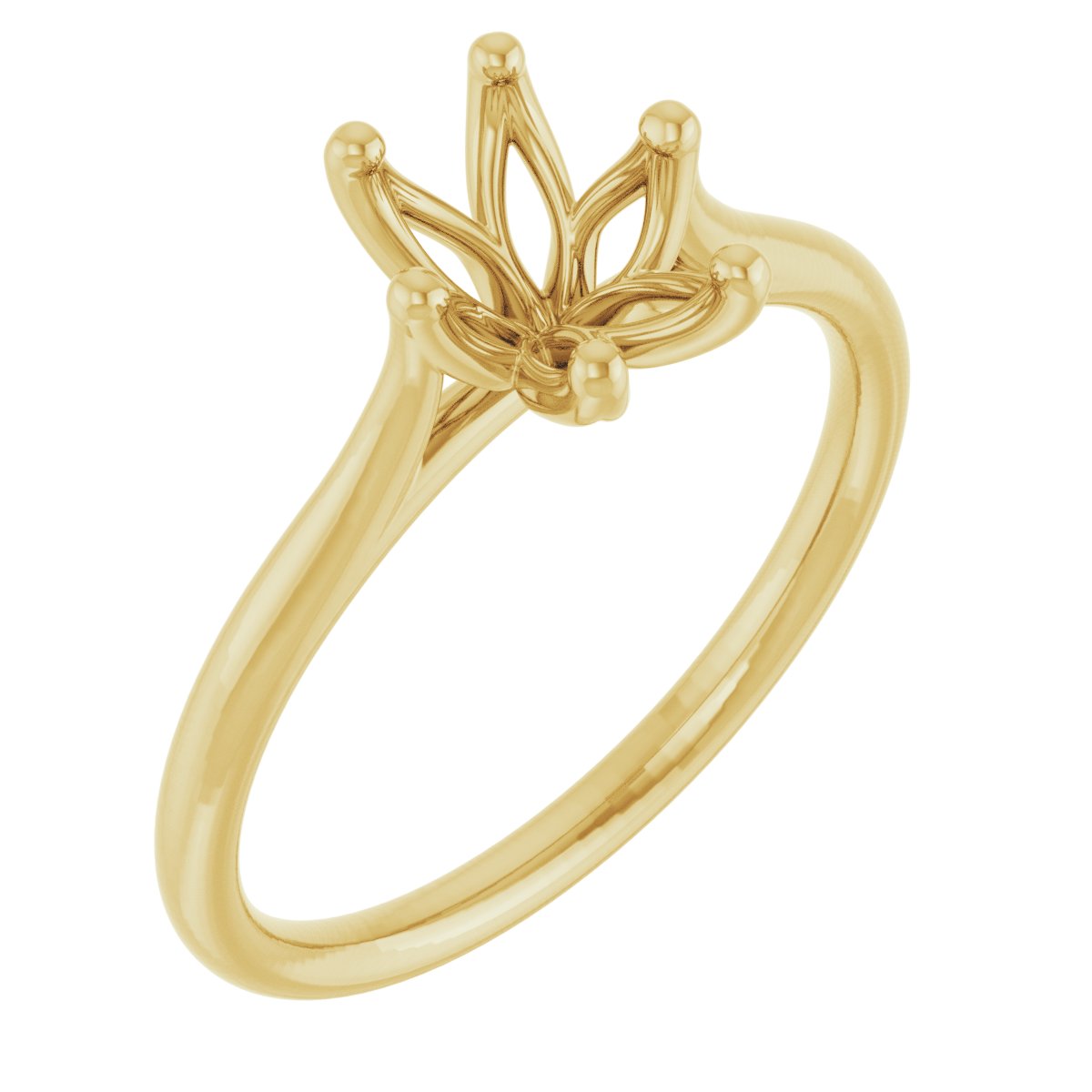 Cathedral-Style Solitaire Engagement Ring