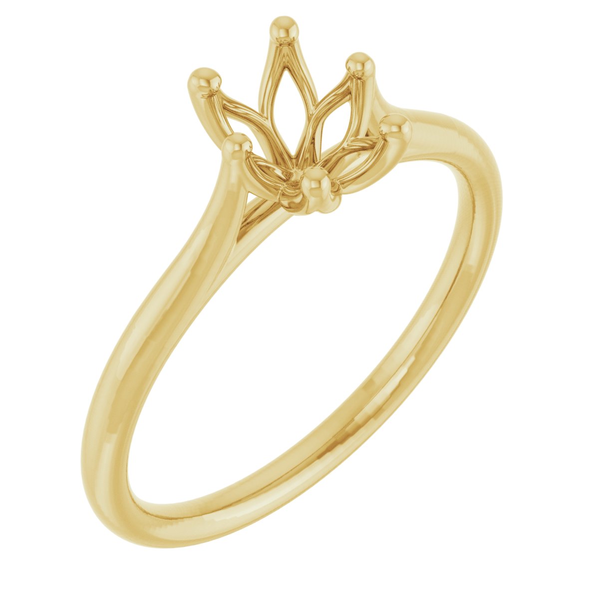 Cathedral-Style Solitaire Engagement Ring
