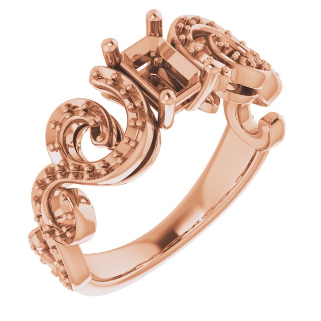 14k Rose Gold