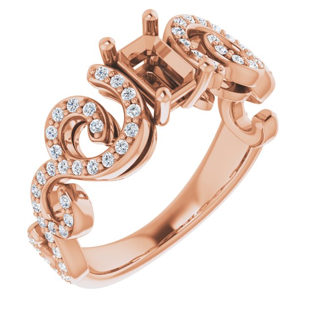 14k Rose Gold