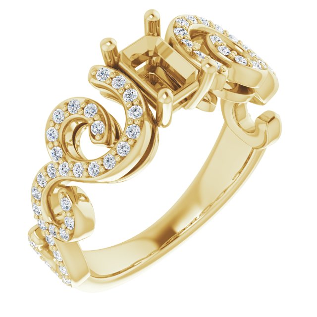 14k Yellow Gold