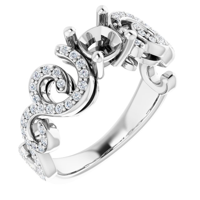 14k White Gold