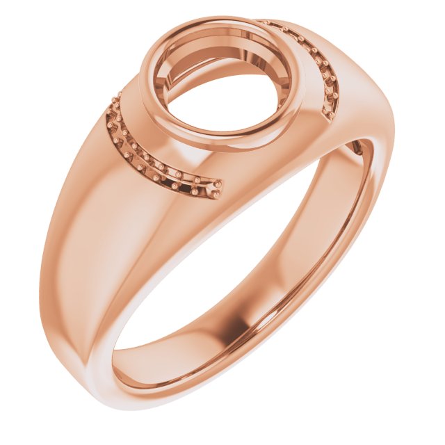 Accented Bezel-Set Ring