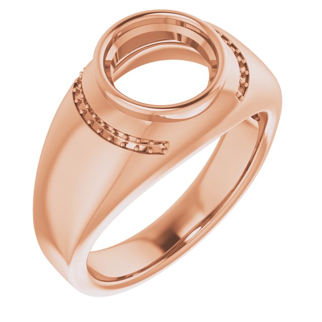 Accented Bezel-Set Ring