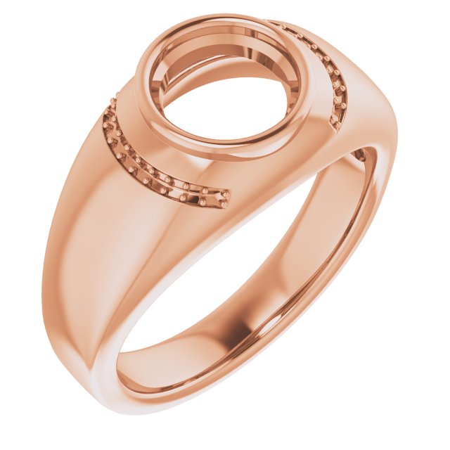 Accented Bezel-Set Ring