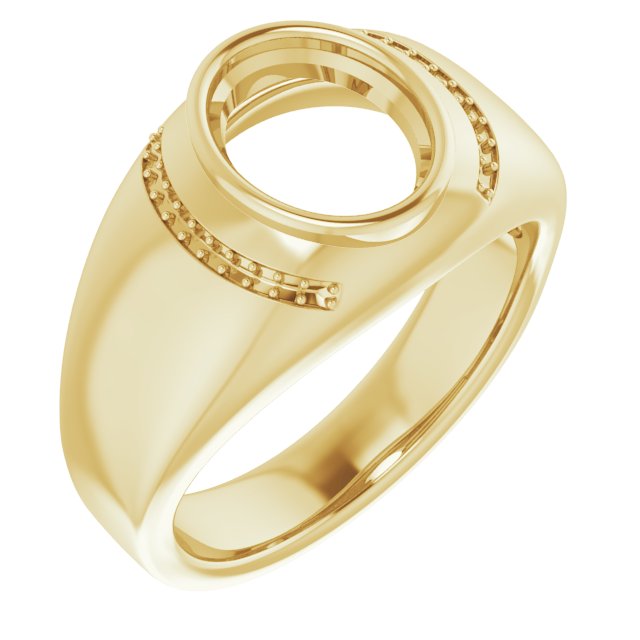 Accented Bezel-Set Ring
