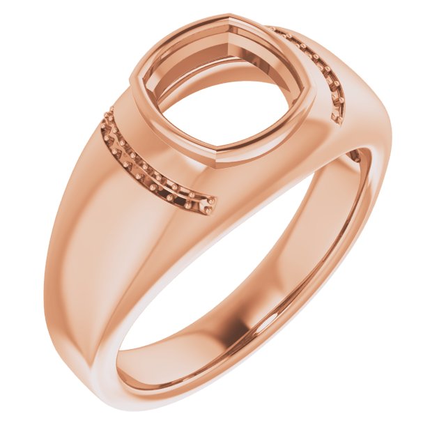 Accented Bezel-Set Ring