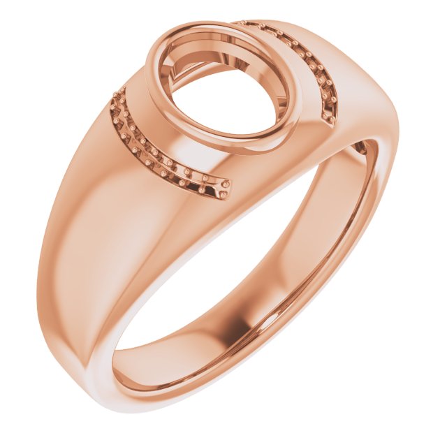 Accented Bezel-Set Ring