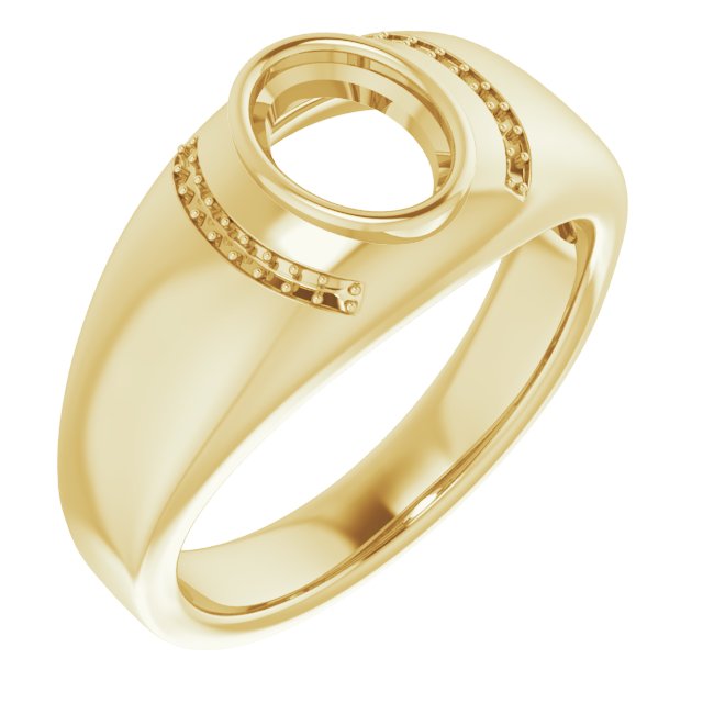 Accented Bezel-Set Ring