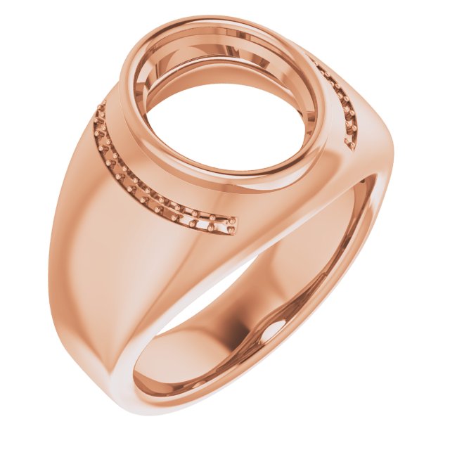 Accented Bezel-Set Ring