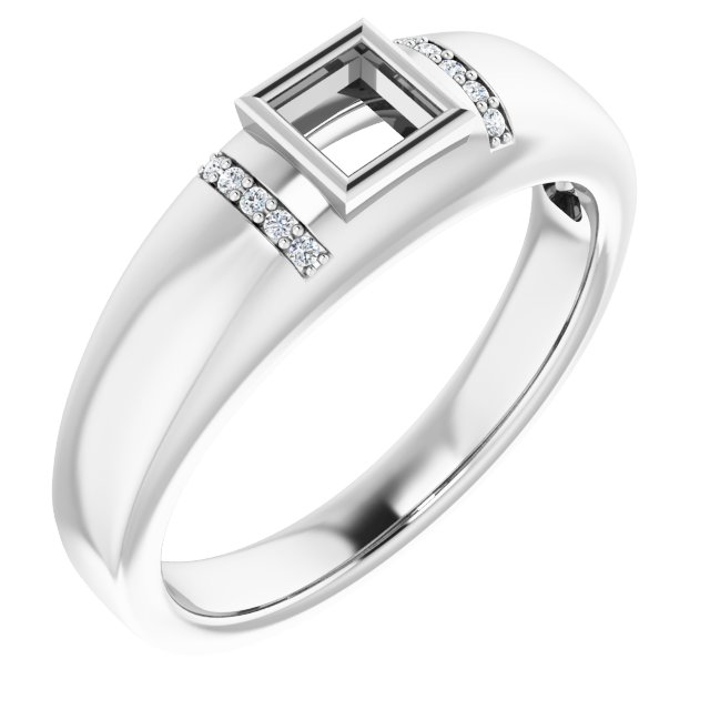 14k White Gold