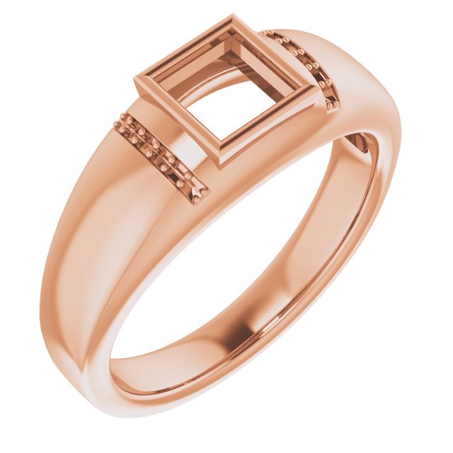 Accented Bezel-Set Ring