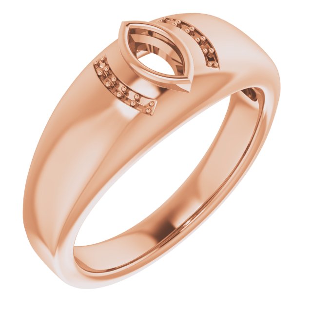 Accented Bezel-Set Ring