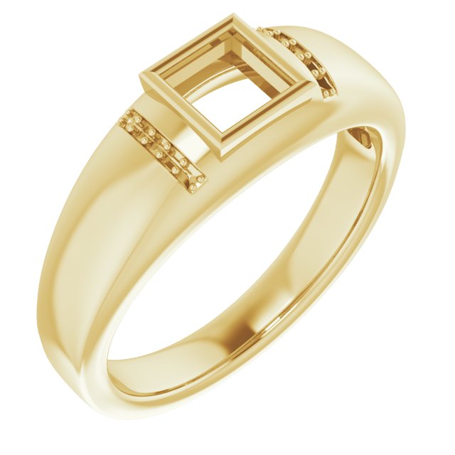 Accented Bezel-Set Ring